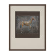 Mosaic Horse II by Mercana Studio a Hand Embellished Framed Art Print Matted under Glass by Mercana at Eve Furniture