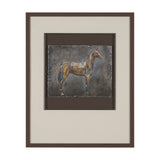 Mosaic Horse II by Mercana Studio a Hand Embellished Framed Art Print Matted under Glass by Mercana at Eve Furniture