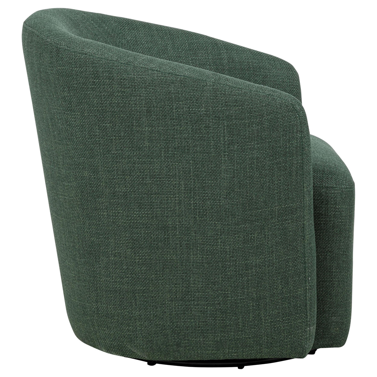 Mossbrook Green Upholstered Swivel Accent Chair by Coaster at Eve Furniture