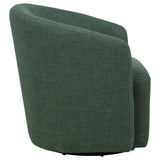 Mossbrook Green Upholstered Swivel Accent Chair by Coaster at Eve Furniture