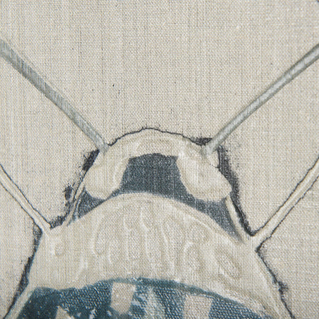 Moth Blue I by Mercana Studio a Hand Embellished Textured Canvas by Mercana at Eve Furniture