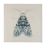 Moth Blue I by Mercana Studio a Hand Embellished Textured Canvas by Mercana at Eve Furniture