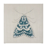 Moth Blue III by Mercana Studio a Hand Embellished Textured Canvas by Mercana at Eve Furniture