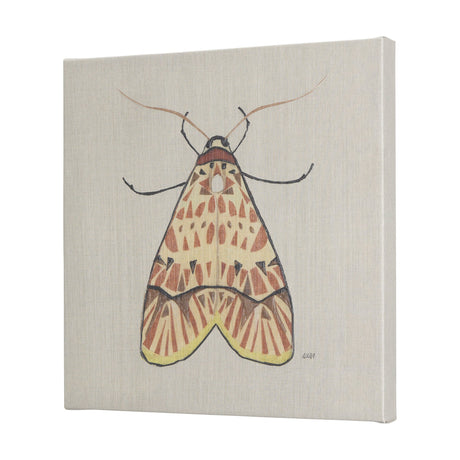 Moth I by Mercana Studio a Hand Embellished Textured Canvas by Mercana at Eve Furniture
