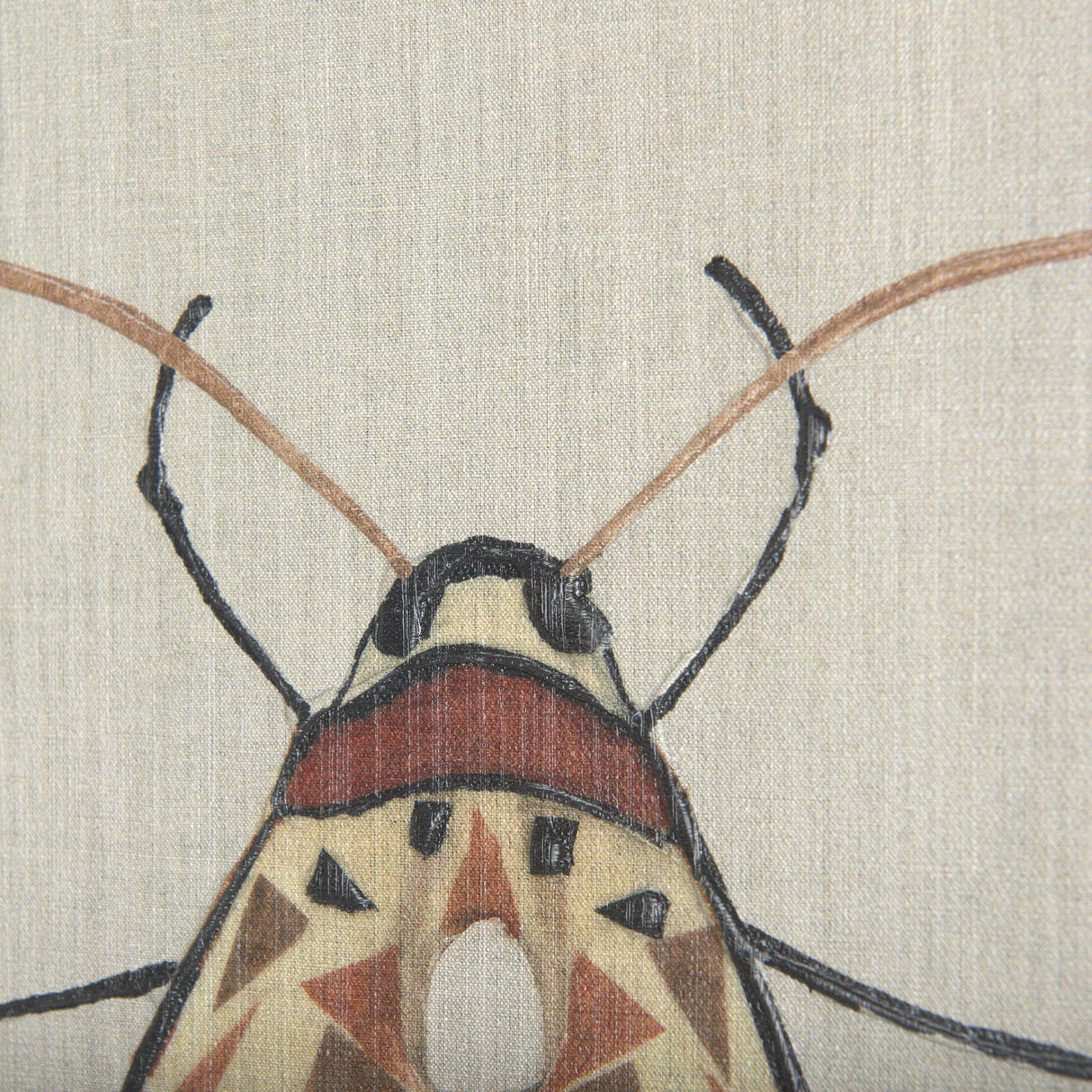 Moth I by Mercana Studio a Hand Embellished Textured Canvas by Mercana at Eve Furniture