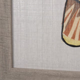 Moth I by Mercana Studio a Hand Embellished Textured Framed Art Print by Mercana at Eve Furniture