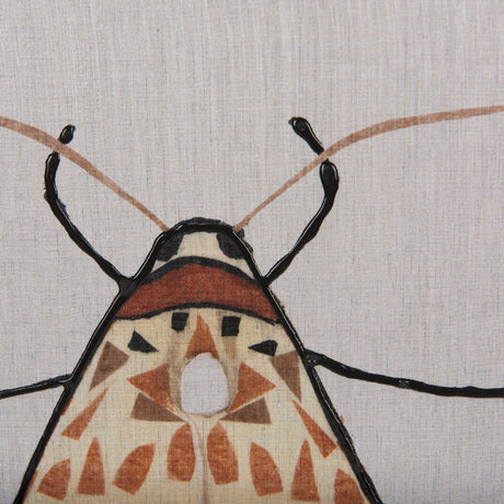 Moth I by Mercana Studio a Hand Embellished Textured Framed Art Print by Mercana at Eve Furniture
