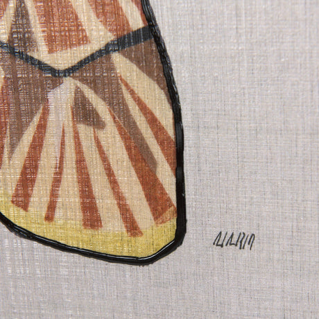 Moth I by Mercana Studio a Hand Embellished Textured Framed Art Print by Mercana at Eve Furniture