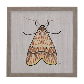 Moth I by Mercana Studio a Hand Embellished Textured Framed Art Print by Mercana at Eve Furniture