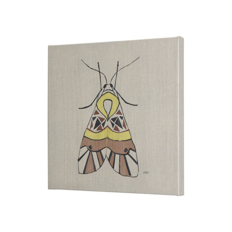 Moth II by Mercana Studio a Hand Embellished Textured Canvas by Mercana at Eve Furniture