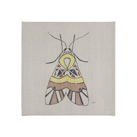 Moth II by Mercana Studio a Hand Embellished Textured Canvas by Mercana at Eve Furniture
