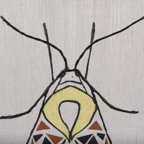 Moth II by Mercana Studio a Hand Embellished Textured Framed Art Print by Mercana at Eve Furniture