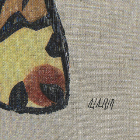 Moth III by Mercana Studio a Hand Embellished Textured Canvas by Mercana at Eve Furniture