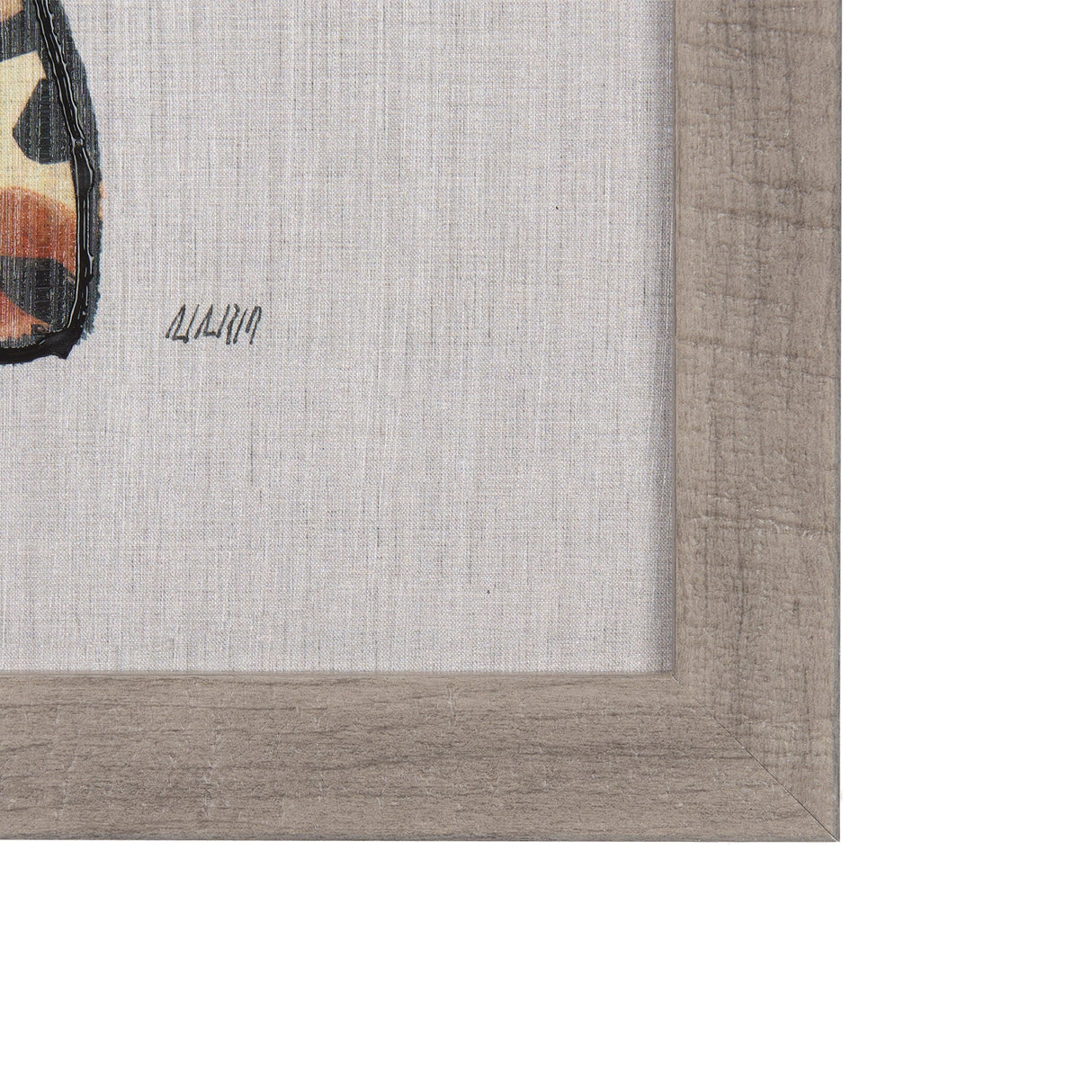 Moth III by Mercana Studio a Hand Embellished Textured Framed Art Print by Mercana at Eve Furniture