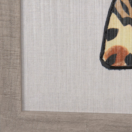 Moth III by Mercana Studio a Hand Embellished Textured Framed Art Print by Mercana at Eve Furniture
