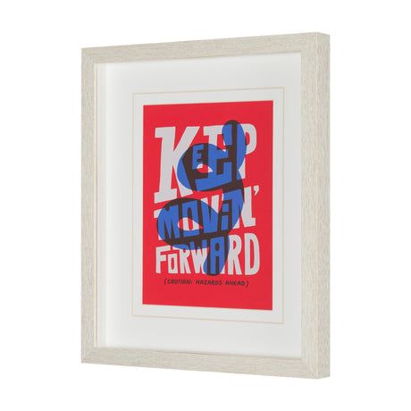 Motivation Mantra I by Michael Mullan Framed Artwork Matted under Glass by Mercana at Eve Furniture
