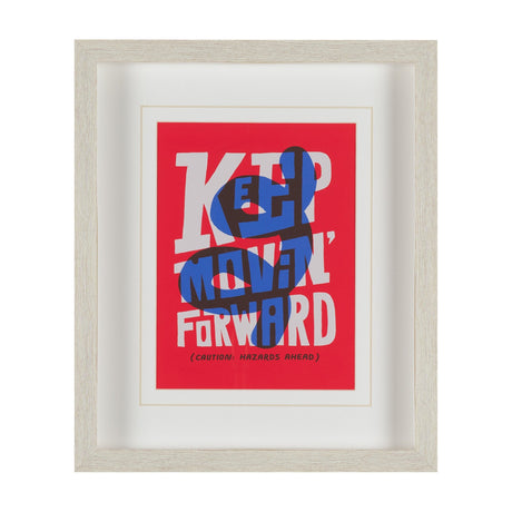 Motivation Mantra I by Michael Mullan Framed Artwork Matted under Glass by Mercana at Eve Furniture