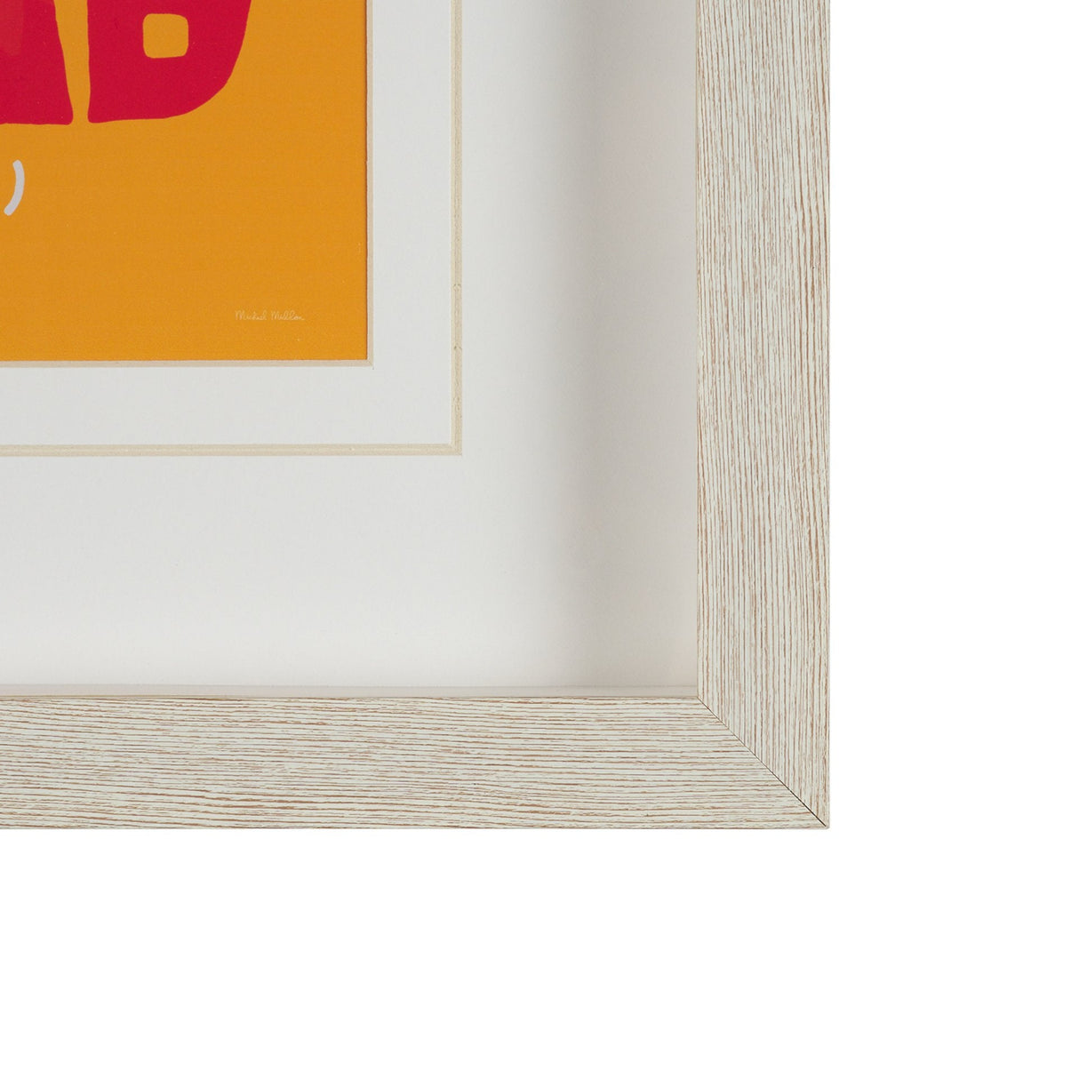 Motivation Mantra III by Michael Mullan Framed Artwork Matted under Glass by Mercana at Eve Furniture