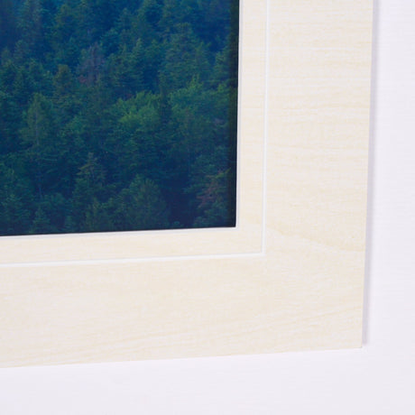 Mountain Fade by Staffan Widstrand a Hand Embellished Textured Framed Art Photo Matted under Glass by Mercana at Eve Furniture