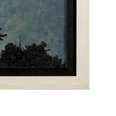 Mountain Light by Wild Wonders of ChinHand Embellished Textured Framed Art Print Matted under Glass by Mercana at Eve Furniture