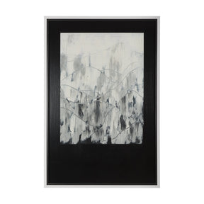 Mountain Shades I by Mercana Studio a Hand Embellished Textured Framed Art Print Matted under Glass by Mercana at Eve Furniture