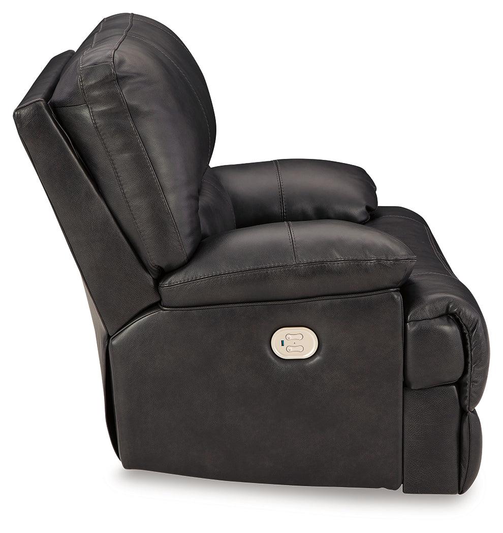 Mountainous Eclipse Power Recliner by Ashley at Eve Furniture