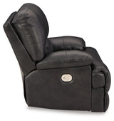 Mountainous Eclipse Power Recliner by Ashley at Eve Furniture