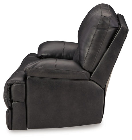 Mountainous Eclipse Power Recliner by Ashley at Eve Furniture