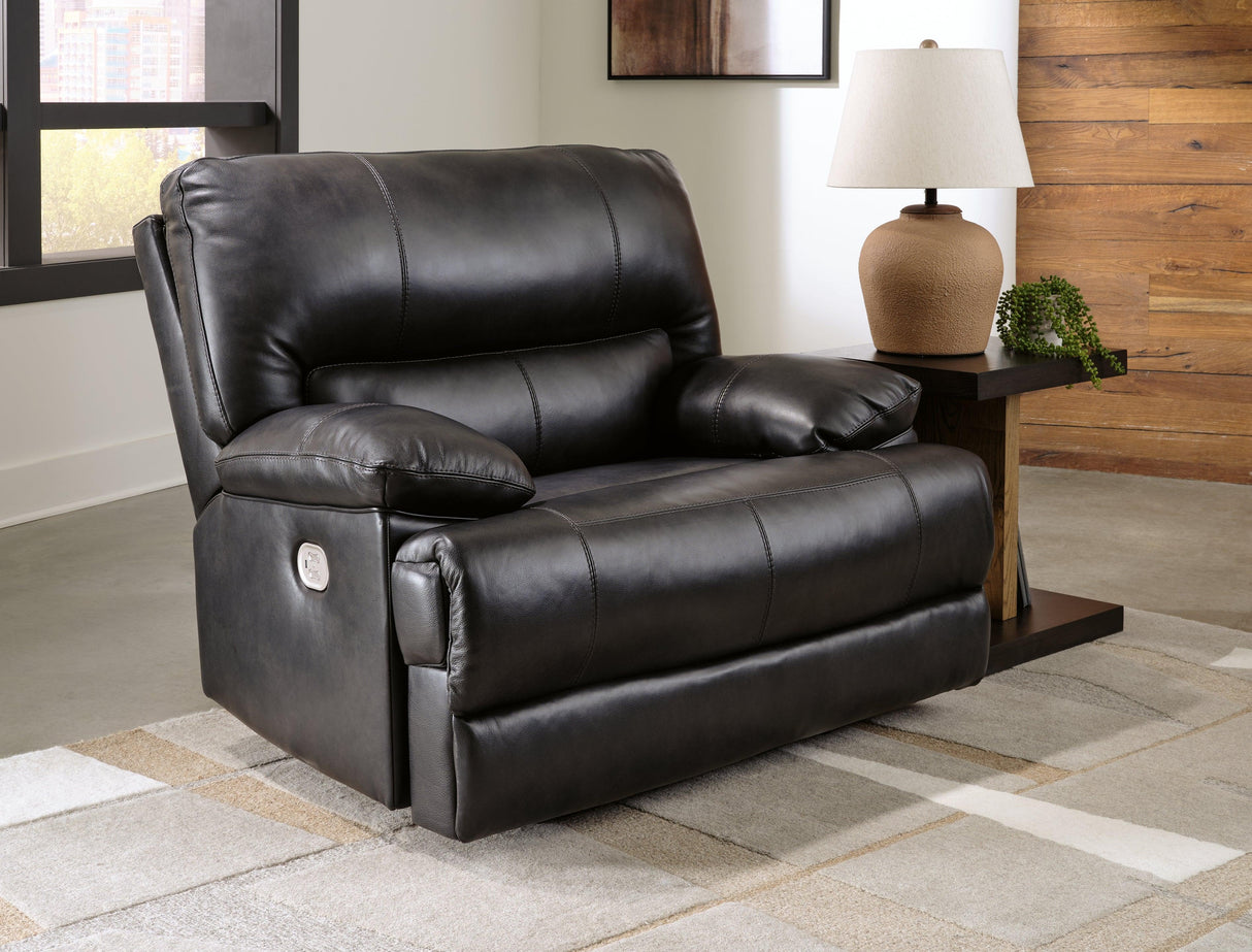 Mountainous Eclipse Power Recliner by Ashley at Eve Furniture