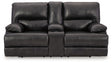 Mountainous Eclipse Power Reclining Loveseat by Ashley at Eve Furniture