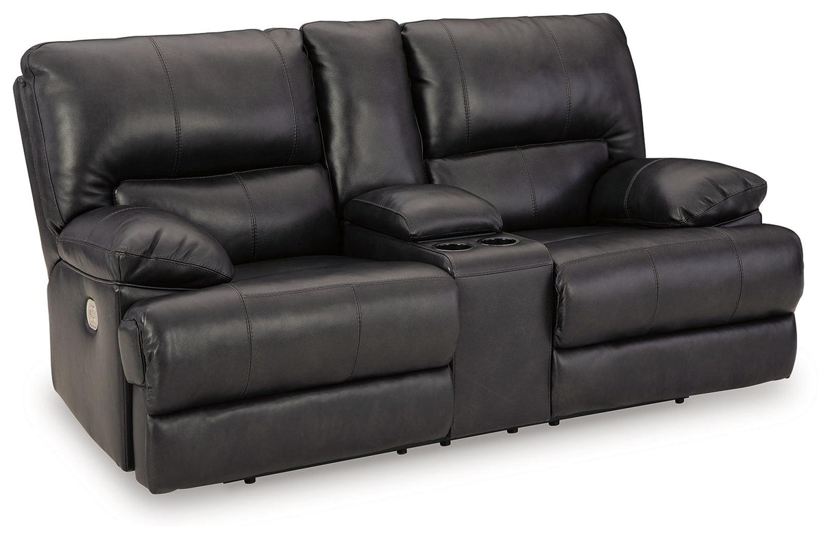 Mountainous Eclipse Power Reclining Loveseat by Ashley at Eve Furniture