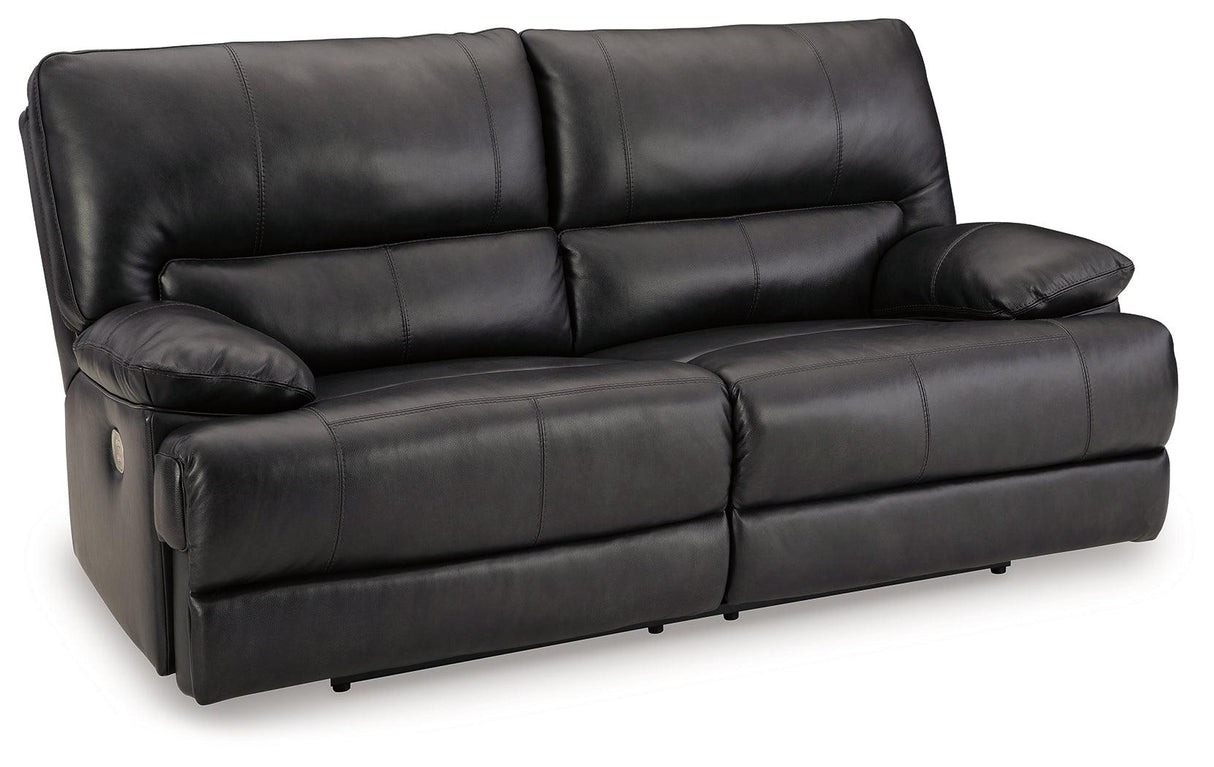 Mountainous Eclipse Power Reclining Sofa by Ashley at Eve Furniture
