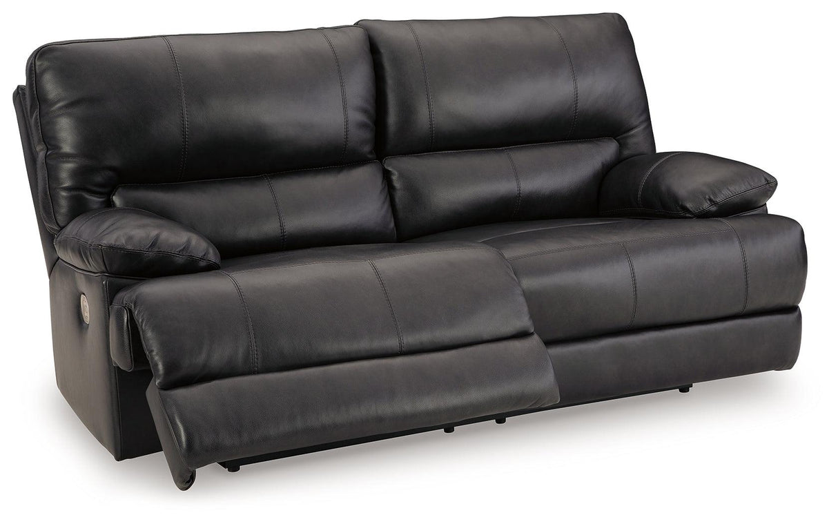 Mountainous Eclipse Power Reclining Sofa by Ashley at Eve Furniture