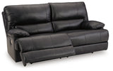 Mountainous Eclipse Power Reclining Sofa by Ashley at Eve Furniture
