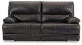 Mountainous Eclipse Power Reclining Sofa by Ashley at Eve Furniture