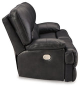 Mountainous Eclipse Power Reclining Sofa by Ashley at Eve Furniture