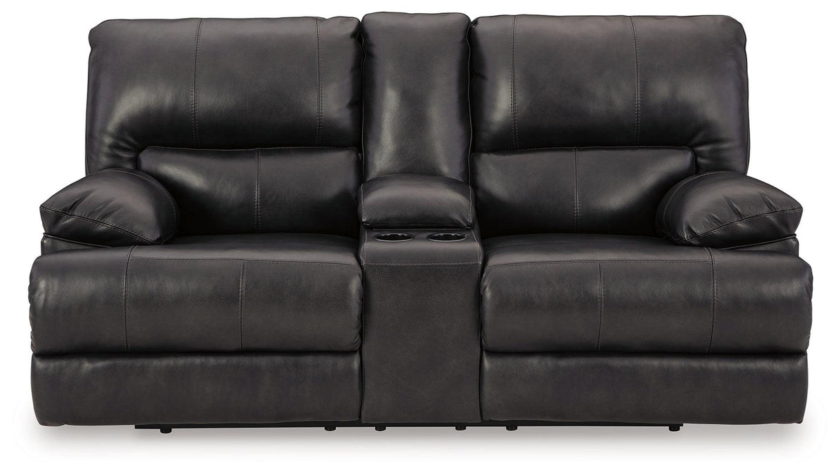 Mountainous Eclipse Power Reclining Loveseat by Ashley at Eve Furniture