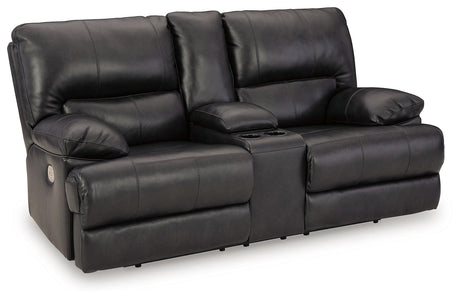 Mountainous Eclipse Power Reclining Loveseat by Ashley at Eve Furniture