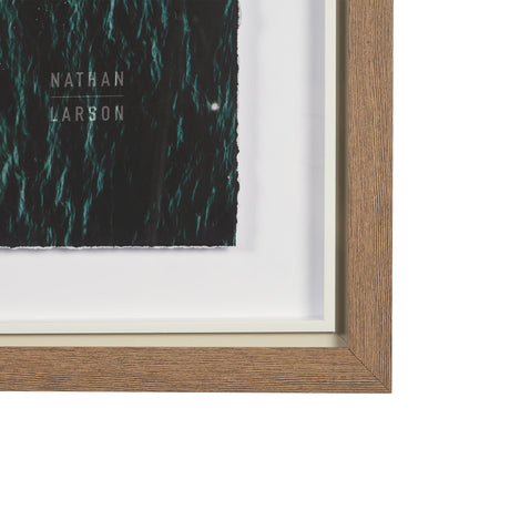 Move Gently I by Nathan Larson a Hand Embellished Framed Photo Art Print Matted under Glass by Mercana at Eve Furniture