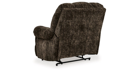 Movie Man Chocolate Recliner by Ashley at Eve Furniture