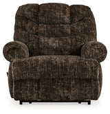 Movie Man Chocolate Recliner by Ashley at Eve Furniture