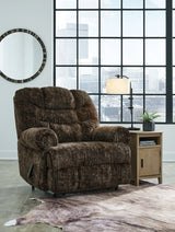 Movie Man Chocolate Recliner by Ashley at Eve Furniture