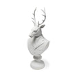 Mozart White Resin Deer In A Suit by Mercana at Eve Furniture