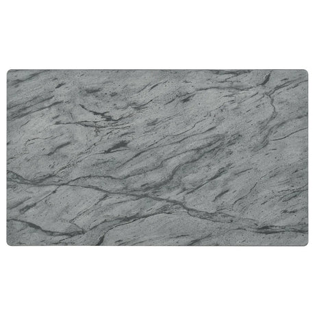 Mozzi Faux Gray Marble/Black Rectangular Coffee Table by Coaster at Eve Furniture