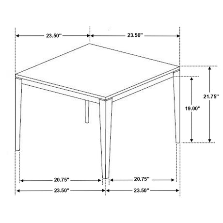 Mozzi Gray 2-Piece Faux Marble Coffee and End Table Set by Coaster at Eve Furniture