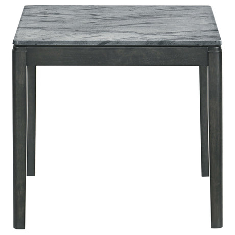 Mozzi Gray 2-Piece Faux Marble Coffee and End Table Set by Coaster at Eve Furniture