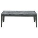 Mozzi Gray 2-Piece Faux Marble Coffee and End Table Set by Coaster at Eve Furniture