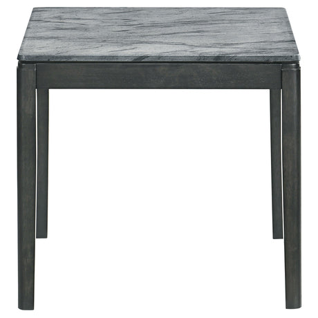 Mozzi Gray 3-Piece Faux Marble Coffee and End Table Set by Coaster at Eve Furniture