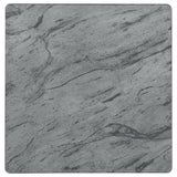 Mozzi Square End Table Faux Gray Marble/Black by Coaster at Eve Furniture