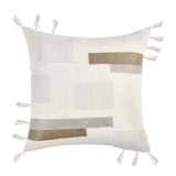 MP Packer Ivory 22x22 Throw Pillow (Set of 2) by Classic Home at Eve Furniture